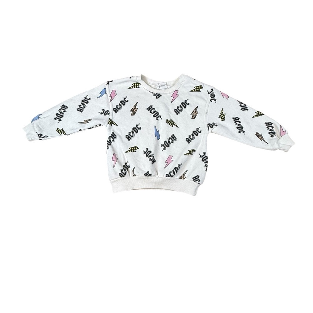 AC/DC Girls Youth Sweatshirt Size 3T